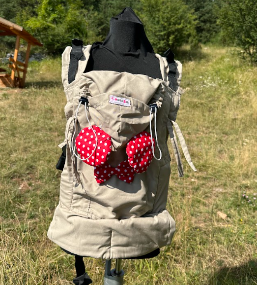 Ergonomska klokanica Levita “Beige Minnie"
