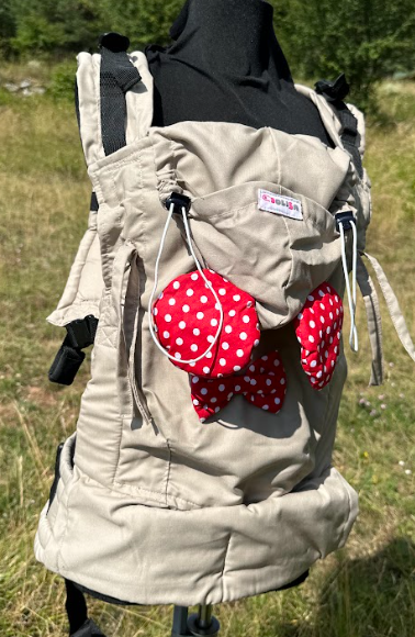 Ergonomska klokanica Levita “Beige Minnie" - Image 2