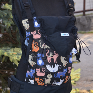 Ergonomska klokanica Levita "Meow Magic"