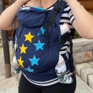 Ergonomska klokanica Levita "Midnight Star"